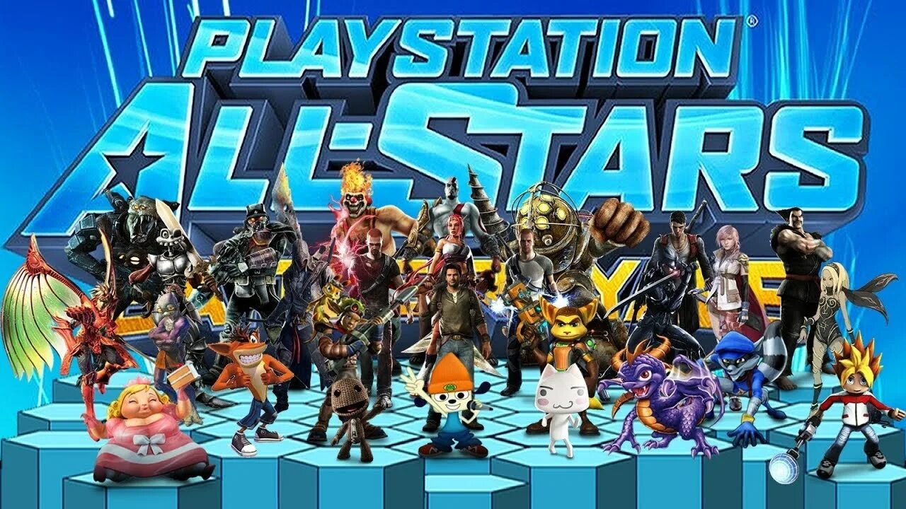 Playstation all-stars battle royale ps3. Playstation all-stars: battle royale. Игра playstation all stars battle royale. New super mario all-stars. Игра хоккей алл старс.
