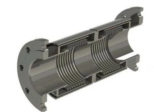 Компенсатор сильфонный осевой двухсекционный. Компенсатор сильфонный ксо 200-16-80. Компенсатор ксо 50 16 25. Сильфонный компенсатор ксо 100-16-60. Сильфонный компенсатор ксо 50-16-60.