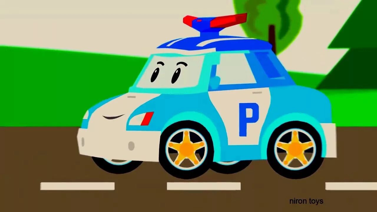 Про полицейскую машину для мальчиков
