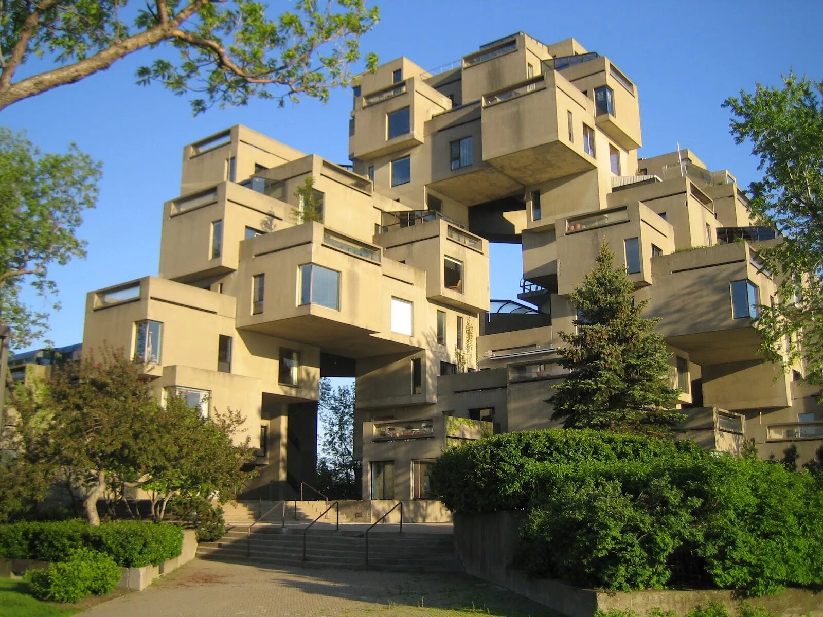 Likezaim67. Жилой комплекс Хабитат 67 (Habitat-67), арх. Моше Сафди, Монреаль, 1967. Хабитат 67 Монреаль Канада. Жилой комплекс Хабитат -67 в Монреале. Хабитат 67, Архитектор Моше Сафди.