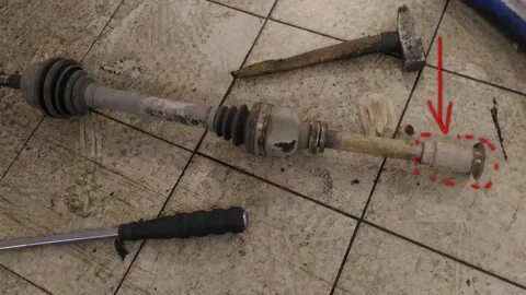 Замена привода пежо 307