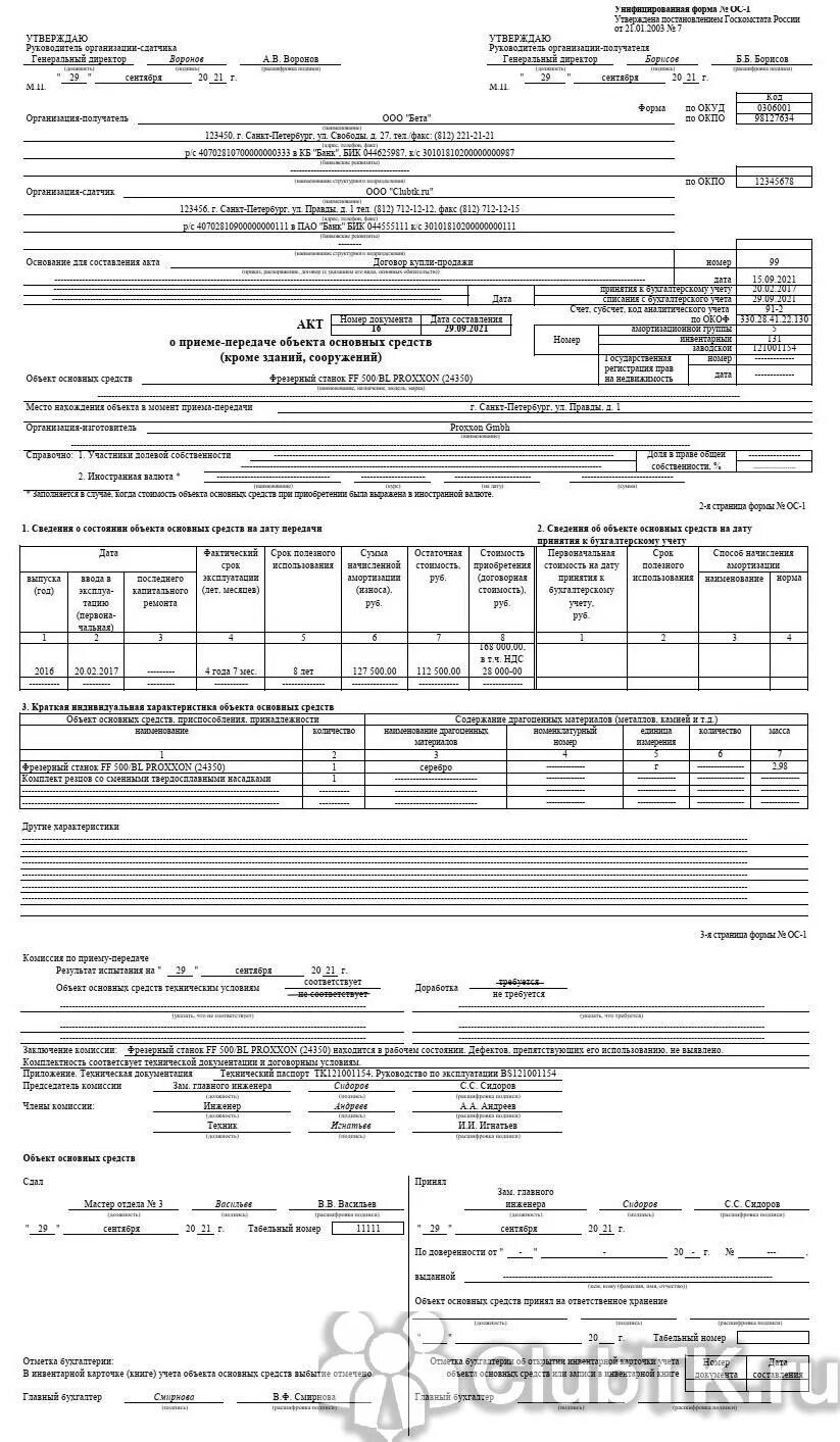 Ос 1б. Форма ОС 1 акт о приеме передаче объекта основных средств заполнение. Форма ОС-1 образец. Ос1 основные средства образец заполнения. Акт ОС-1(Ф.0306001).