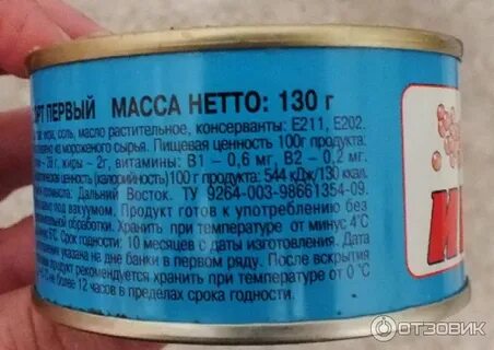 Пищевые добавки в икре