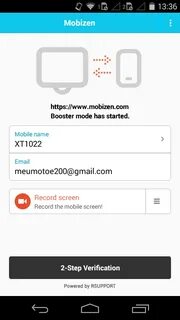 Mobizen запись экрана