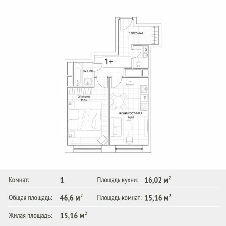 Квартира береговая 1