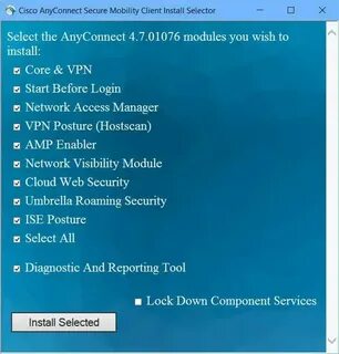 Cisco mobility client