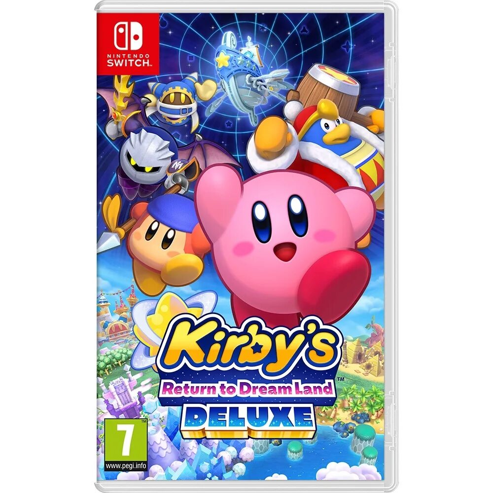 Kirby s Return to Dream Land Deluxe. Kirby's Return to Dream Land Deluxe для Nintendo Switch. Kirby's Return to Dream Land. Kirby Returns to Dreamland Deluxe.