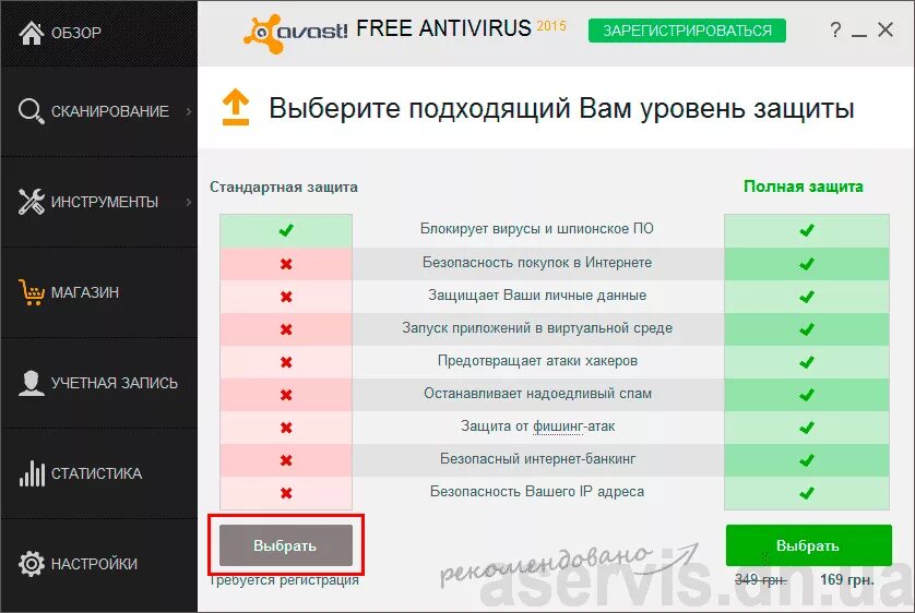 Бесплатные антивирусы работающие в россии. Таблица антивирус аваст. Характеристика антивируса Avast. Общие сведения и особенности работы антивирусной программы Avast.