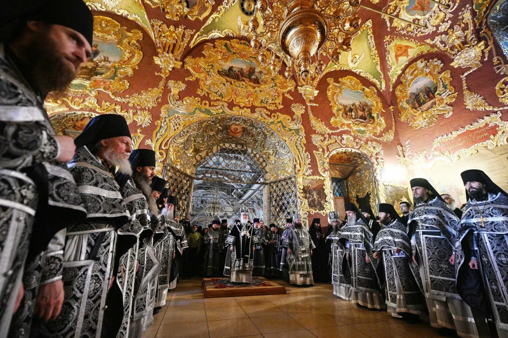 Литургия Преждеосвященных Даров Лавра Троице. Служба пятницы первой недели великого поста