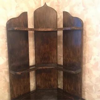Полку угловую для иконы