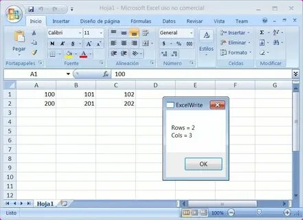 Application rows