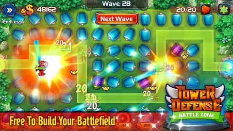 Tower defense zone