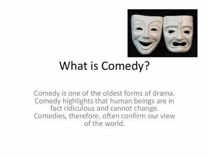 Comedy example