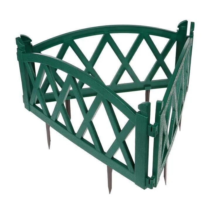 Ограждение садовое зеленое 2,4м т216. Ограждение арка 260мм 2.4м мастер сад. Ограждение садовое терракот 2,4м т216т.