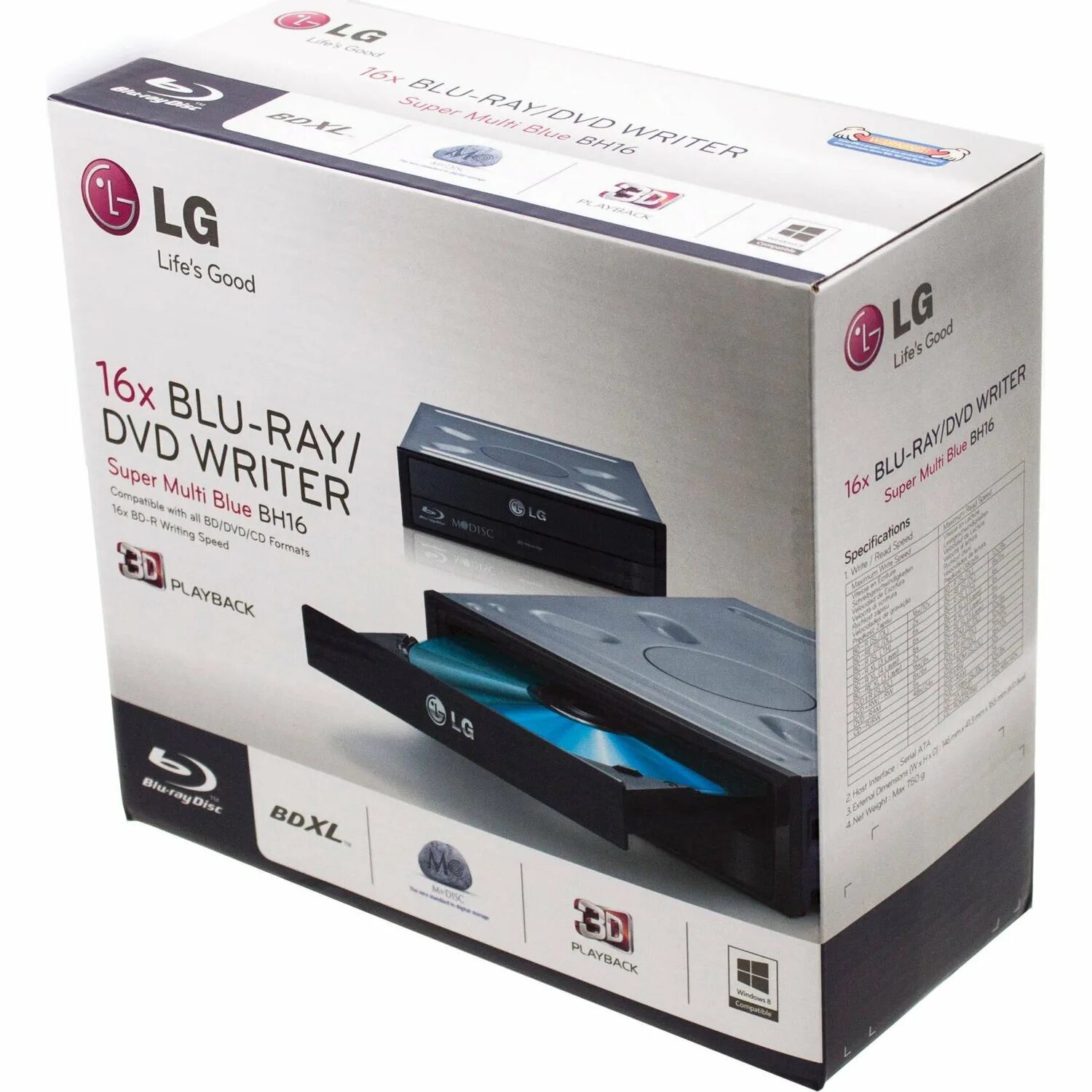 Оптический привод LG bh16ns40 Black. LG bh16ns40 Black черный. Привод LG bh16ns55 (DVD ± RW/bd-re) Black OEM. Blu-ray-плеера LG bh100.