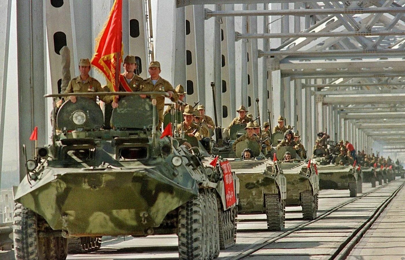 Занимающийся в колонне последним