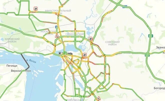 Карта пробок Казань. Карта пробок Казани 2022. Пробки Казань.