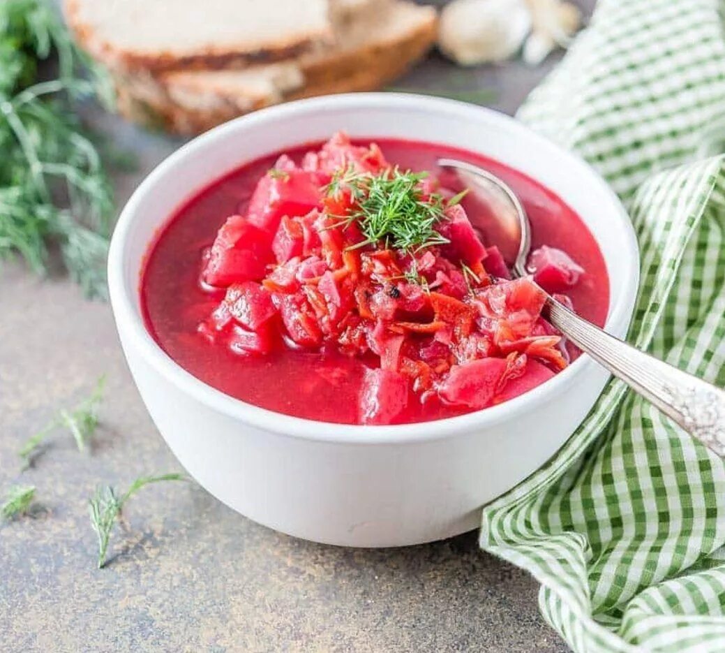 Рецепт вкусного постного борща