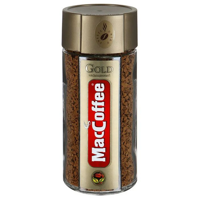 Кофе Маккофе Голд 100г ст/б. Кофе MACCOFFEE 100 Г Gold. Маккофе Голд 100 гр. Кофе растворимый MACCOFFEE Gold сублимированный 100г. Купить маккофе