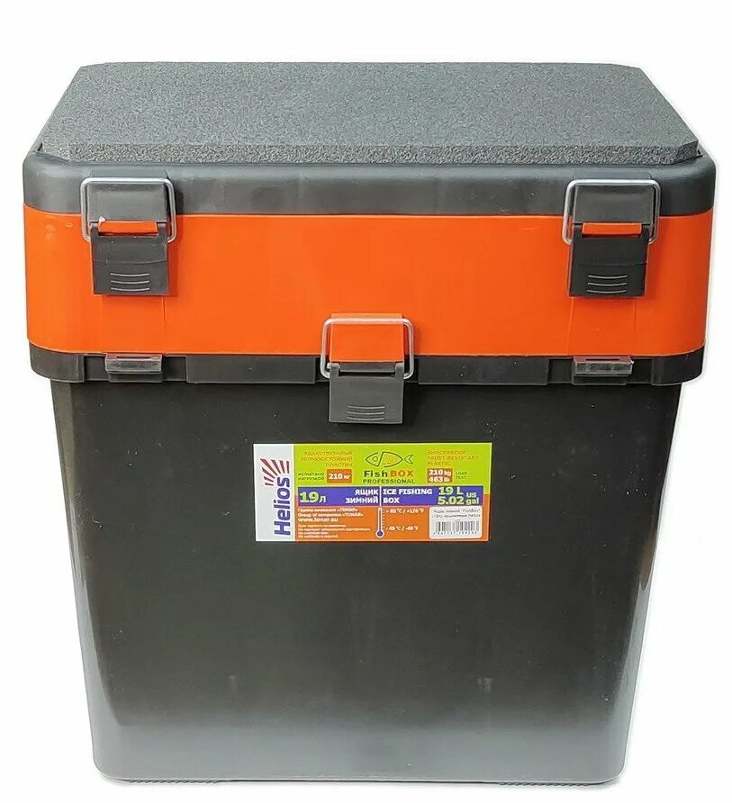 Ящик зимний helios fishbox двухсекционный 19л оранжевый. Ящик рыболовный helios fishbox 19. Ящик зимний helios fishbox двухсекционный 19л оранжевый. Ящик рыболовный зимний helios. Ящик рыболовный зимний односекционный серый/салатовый helios (hs-ib-19-gg-1).