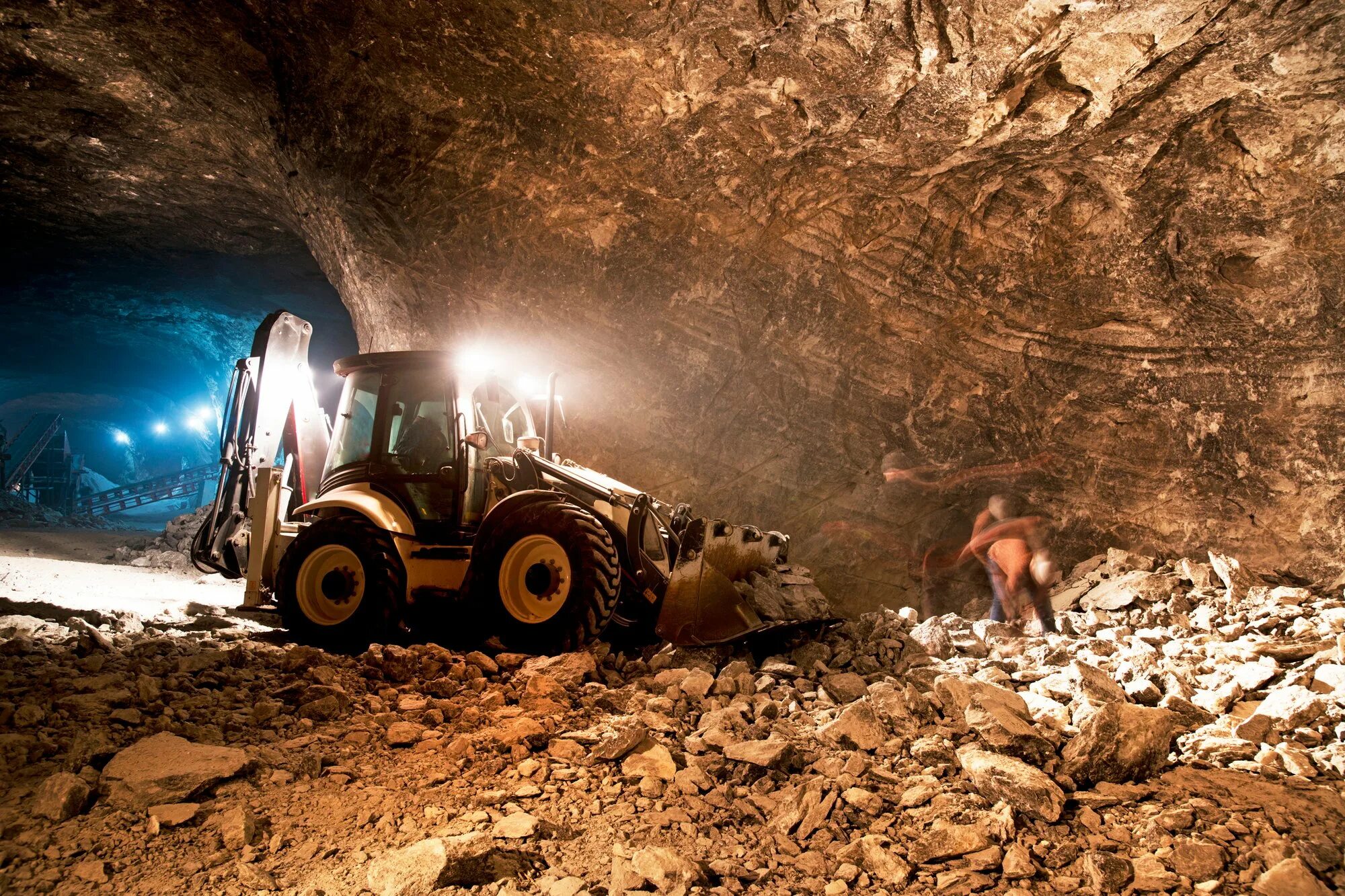 Добыча полезных ископаемых. Подземная добыча полезных ископаемых. Подземные работы. Подземные горные работы.