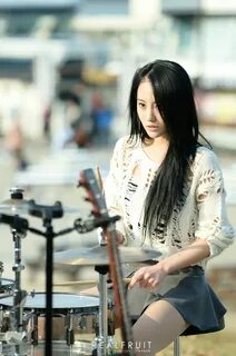 she taught herself how to play the drums - in 2014, she had an acting role ...