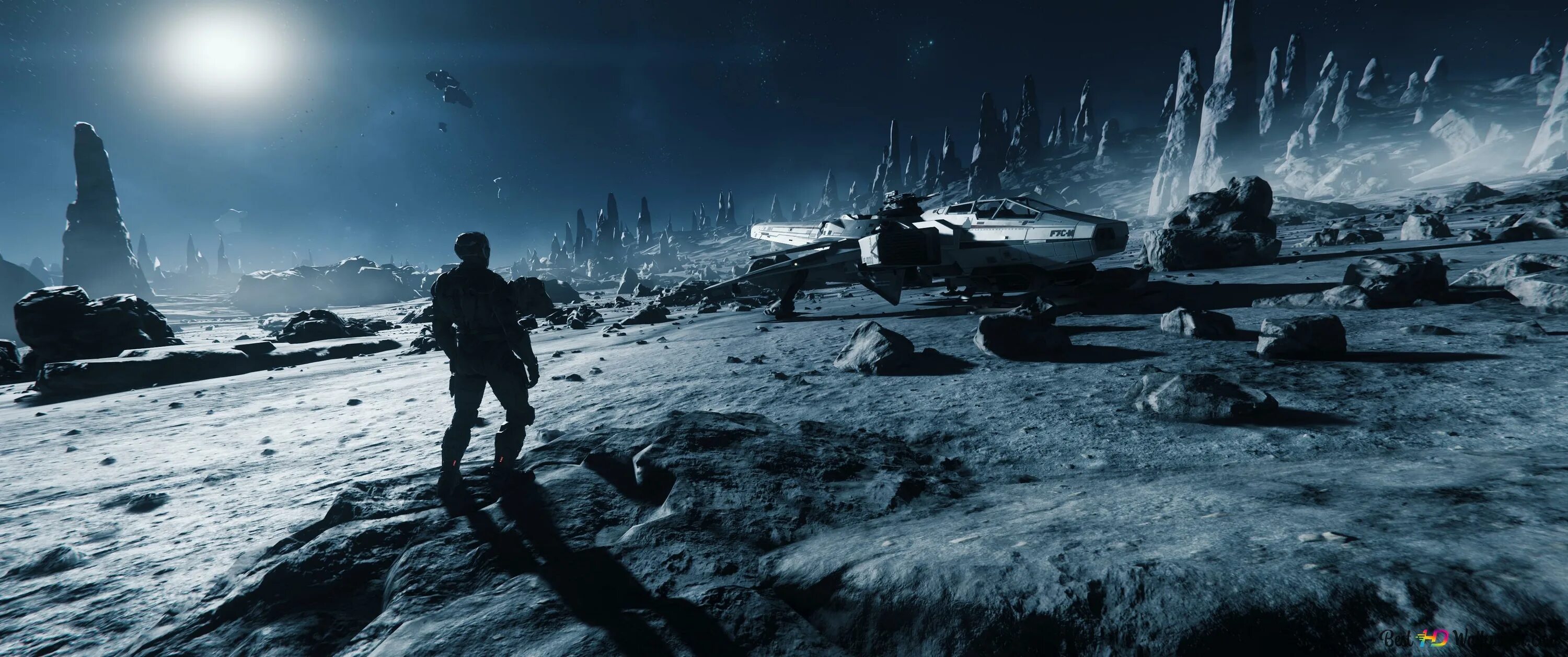 Star Citizen 4к. Ultrawide 3440x1440. Обои. 21 9 fix