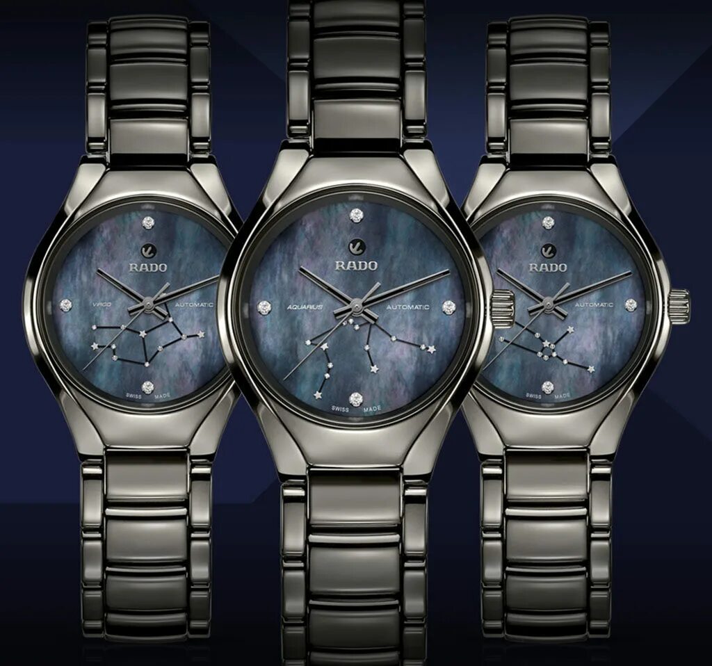 Rado true. Rado Zodiac. Rado d-Star Limited Edition. Rado true Star sign.