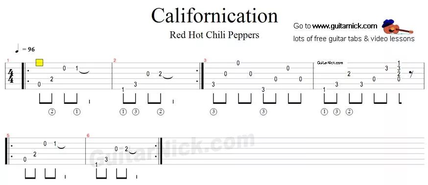 Перевод песни peppers. Табулатура для бас гитары Californication. Californication Red hot Chili Peppers табы. Калифорникейшн табы для гитары. Red hot Chili Peppers Californication табы для гитары.