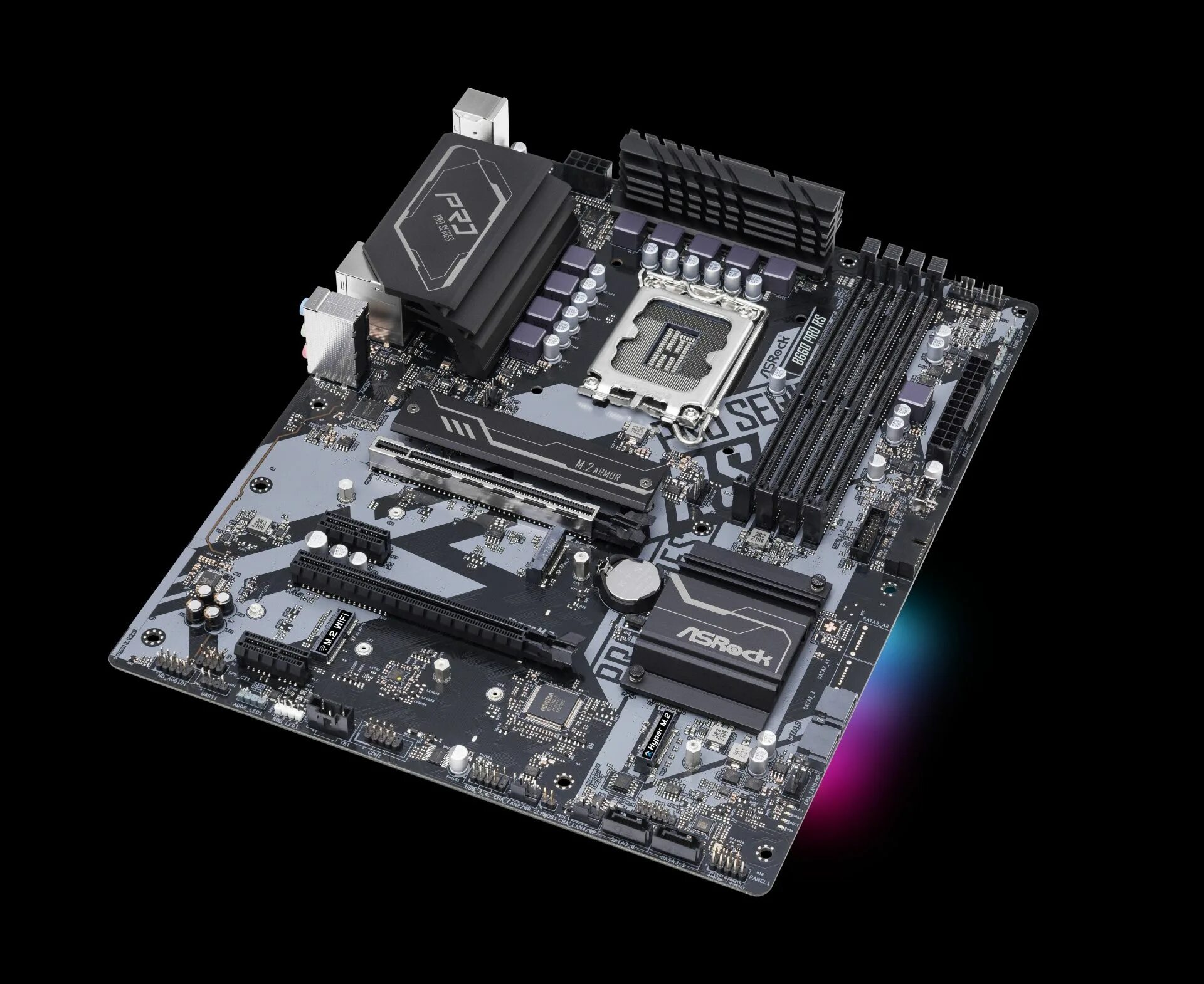 Материнская плата lga 1700 intel b760. ASROCK b660 Pro RS. ASROCK LGA 1700. ASROCK b660 Pro RS ddr4. Материнская плата ASROCK b660m Pro RS.