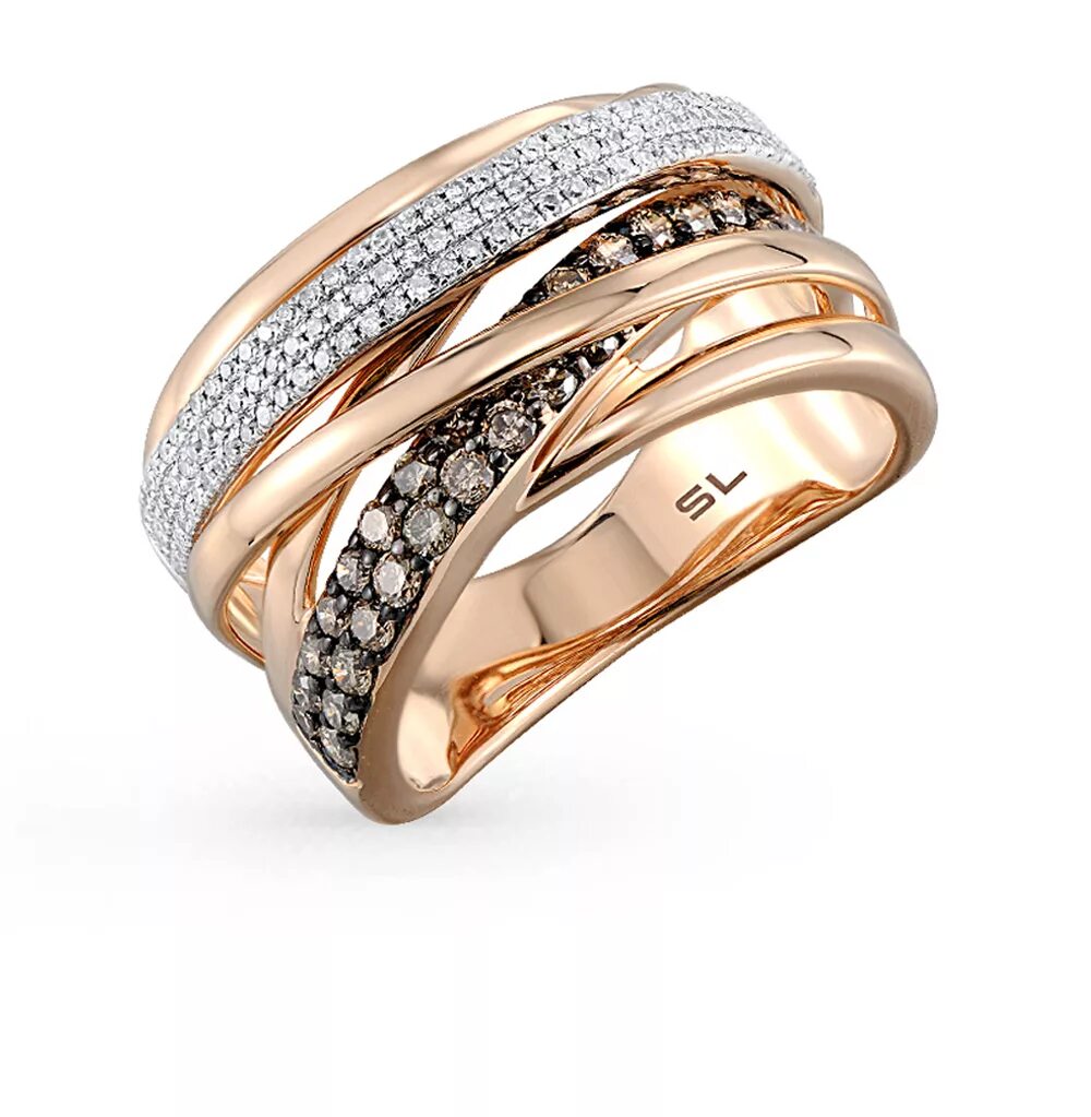 Золотое кольцо с коньячными бриллиантами Санлайт. Кольцо с коньячными бриллиантами Санлайт. Золотое кольцо с бриллиантами 585 Санлайт. Санлайт кольцо с 32 бриллиантами.