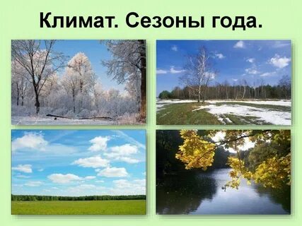 Климат подмосковья