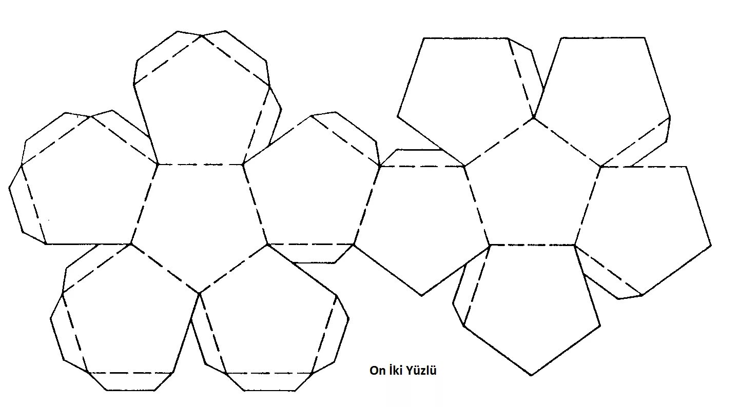 Как сделать объемную фигуру. Усеченный икосаэдр развертка а4. Развертка многогранника додекаэдр. Многогранник правильные многогранники развертки. Развертка усеченного икосододекаэдра.