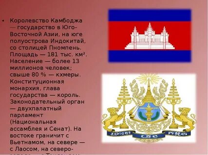 Камбоджа презентация