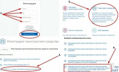 Налоговая снятие машины с учета