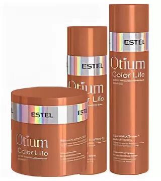 Эстель отиум колор лайф. Estel Otium Color Life набор. Шампунь для окрашенных волос Эстель отиум деликатный. Литровые шампуни Otium Estel.