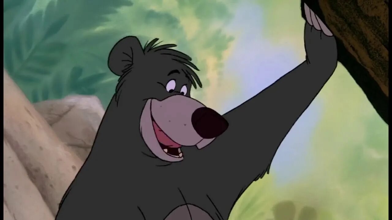 Балу медведь чудеса на виражах. Мишка балу. Злой медведь балу. Балу из маугли дисней. Балу маугли.