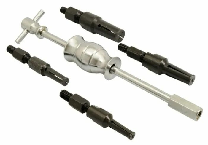 Er-86814 съемник дизельных форсунок обратный молоток; м8, м12, м14 эврика. цанговый съемник подшипников с обратным молотком 15 - 32 мм licota ata-0199. обратный молоток для форсунок мерседес om646. обратный молоток для форсунок. съемник дизельных форсунок bosch.