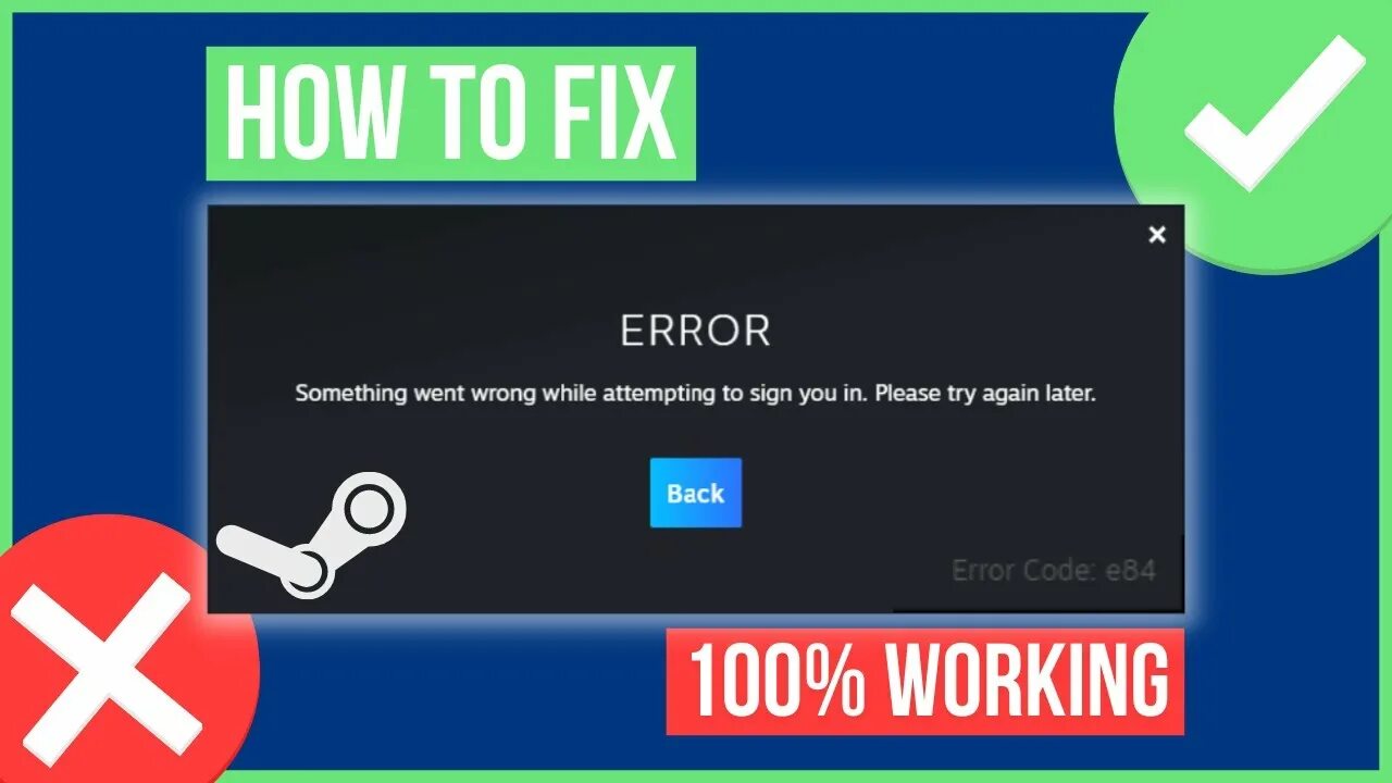 Ошибка something went wrong. Ошибка стим. Что такое в Steam ошибка e84. Код ошибки стим. Код ошибки е84 стим.