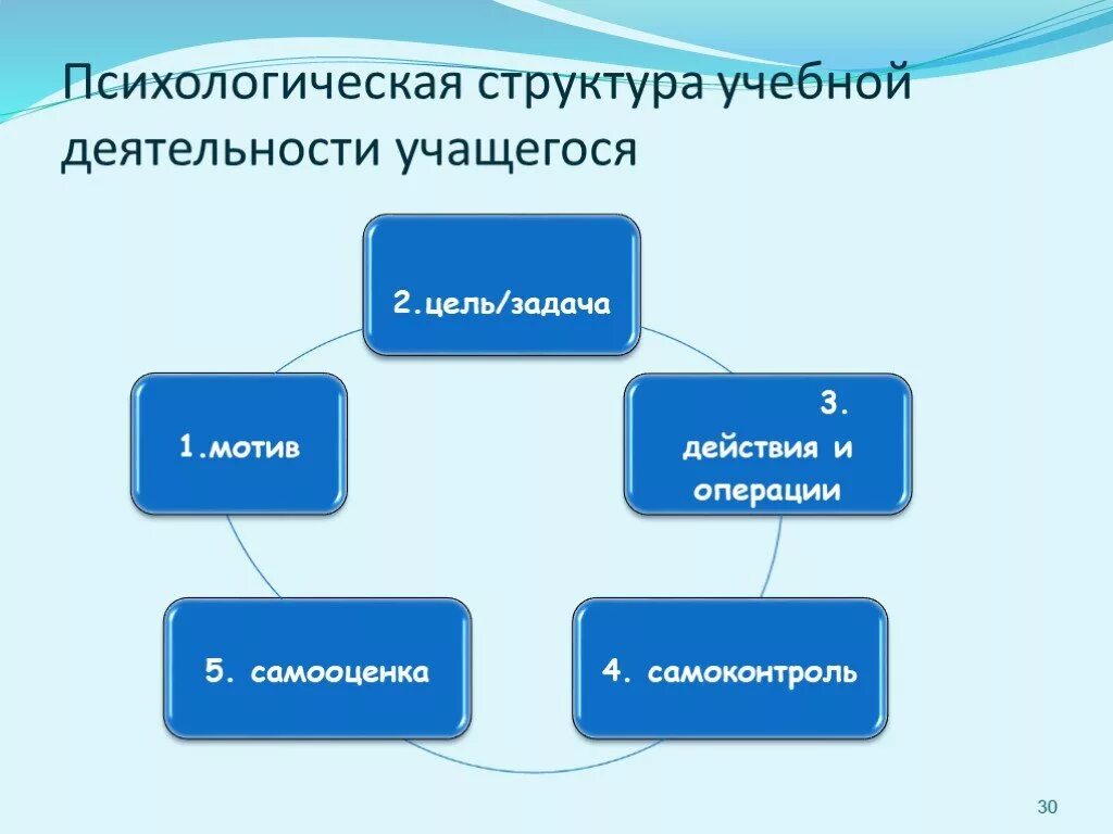 Учебная деятельность и ее организация. Структура учебной деят. Психологическая структура учебной деятельности. Строение учебной деятельности. Структура учебной деятельности схема.