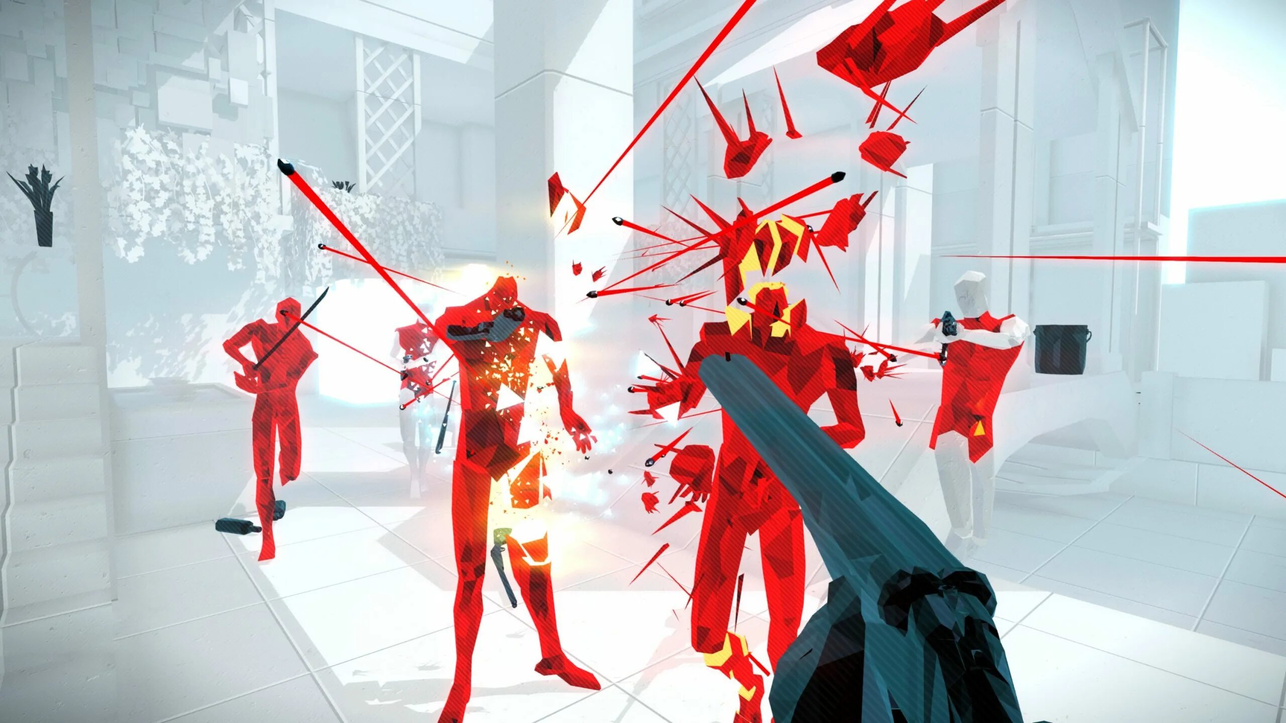 Superhot VR ps4. Superhot: Mind Control delete. Игра VR super hot. Супер хот 2 ВР.