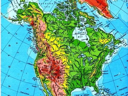 Горы расположенные на материке северная америка