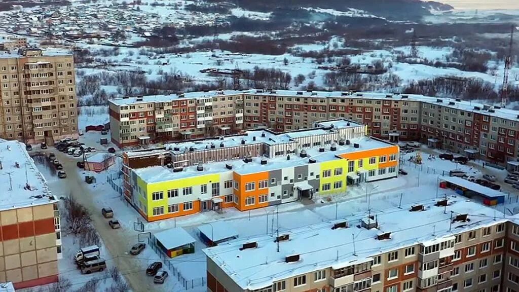 Какой микрорайон города магадан является самым юным. Магадан 3 микрорайон. новый детский сад в 3 микрорайоне магадана. новый микрорайон в магадане. билибино 5 магадан.