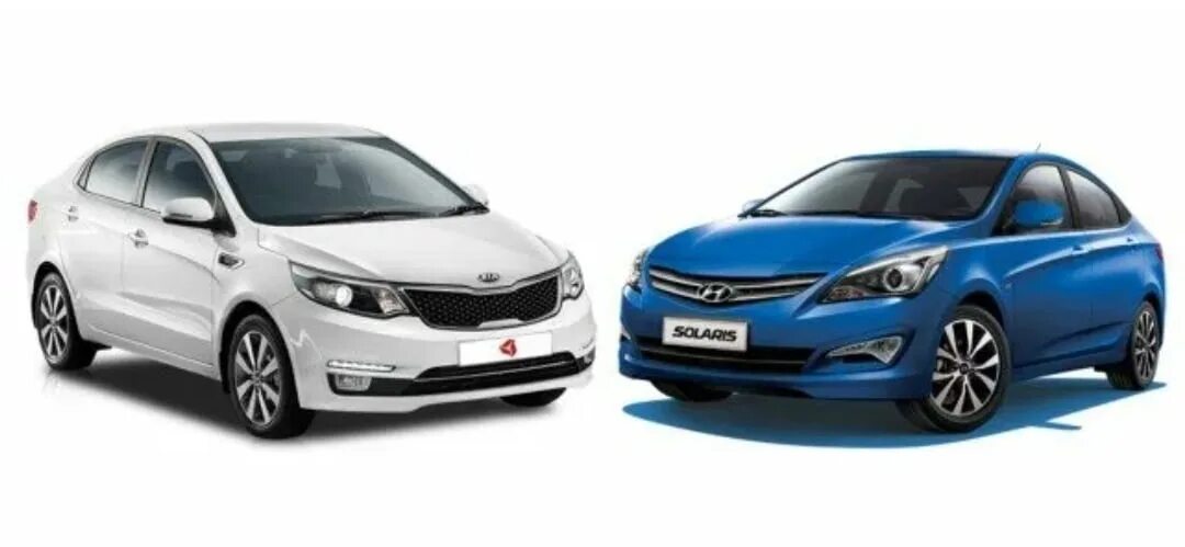 Киа рио или хендай солярис. Kia Rio Hyundai Solaris. Kia Rio vs Hyundai Solaris. Kia Rio Hyundai Solaris 2012. Киа Рио и Хендай Солярис.