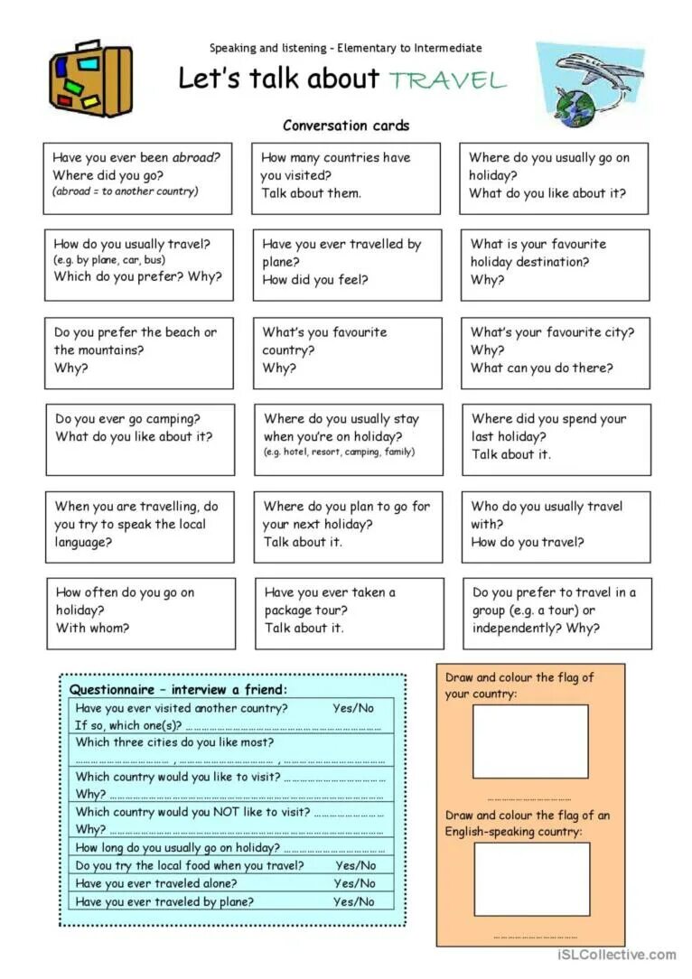 Intermediate topics. Путешествие speaking Cards. Speaking Cards английскому языку. Карточки для speaking. Английский speaking Worksheet.