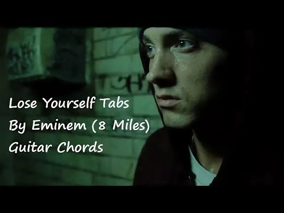 Lose yourself на русском текст. Гитара Эминем 8 миля.