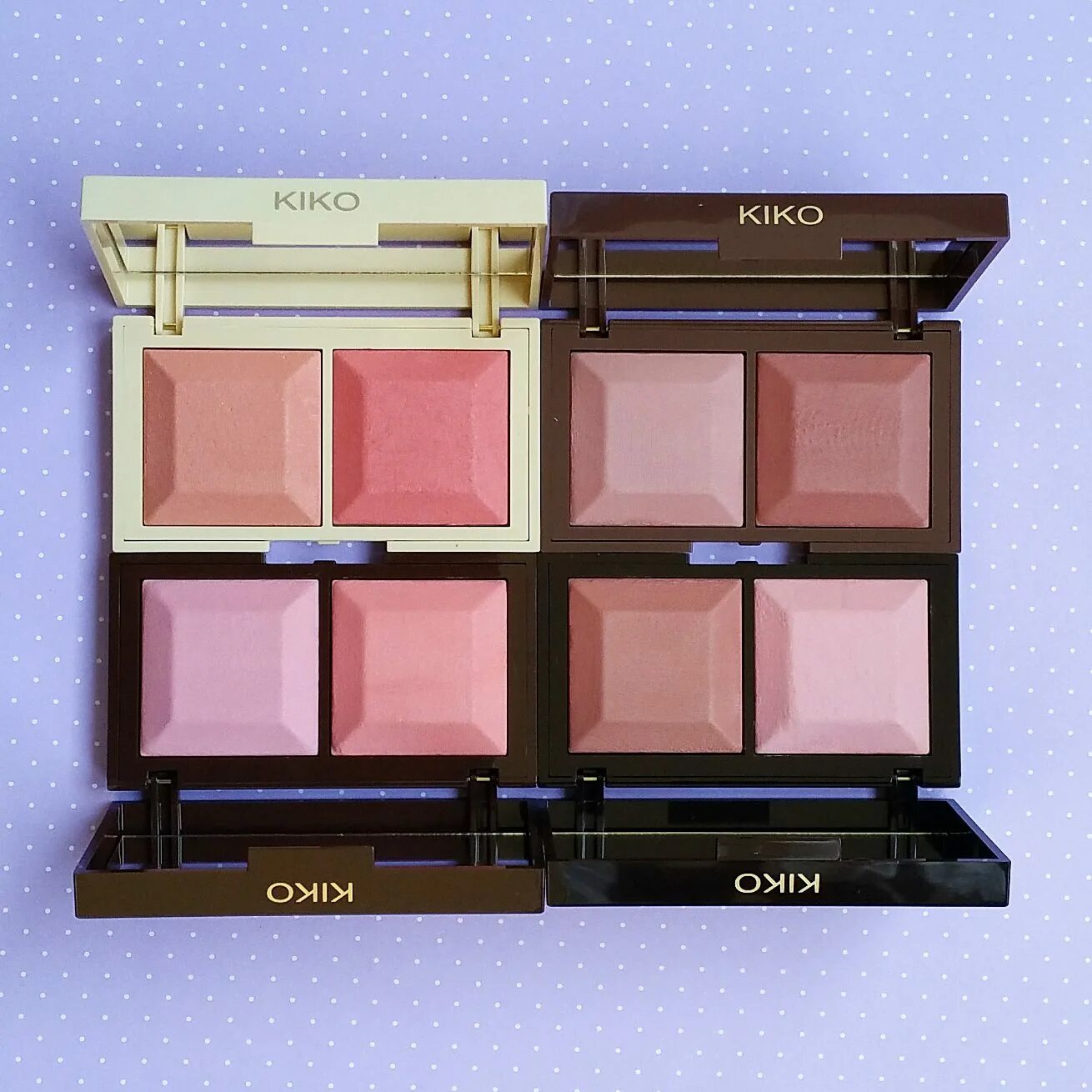 Kiko blush. Kiko milano unlimited blush свотчи. румяна кико свотчи. kiko milano румяна. kiko румяна двойные.