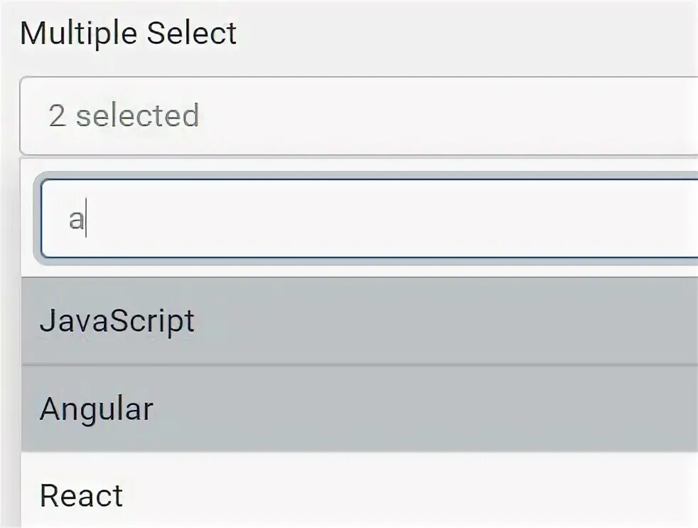 Selector js