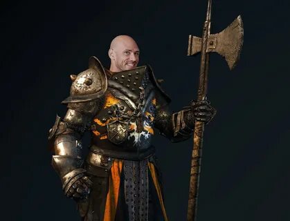 The only man alive versatile enough for the title of Lawbringer : forhonor.