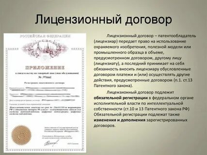 Лицензионный договор на сайт